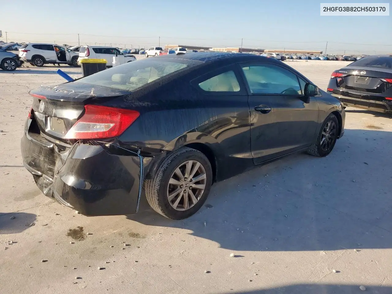 2HGFG3B82CH503170 2012 Honda Civic Ex
