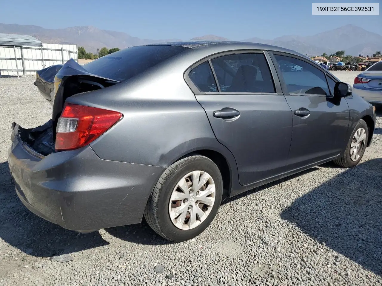 19XFB2F56CE392531 2012 Honda Civic Lx