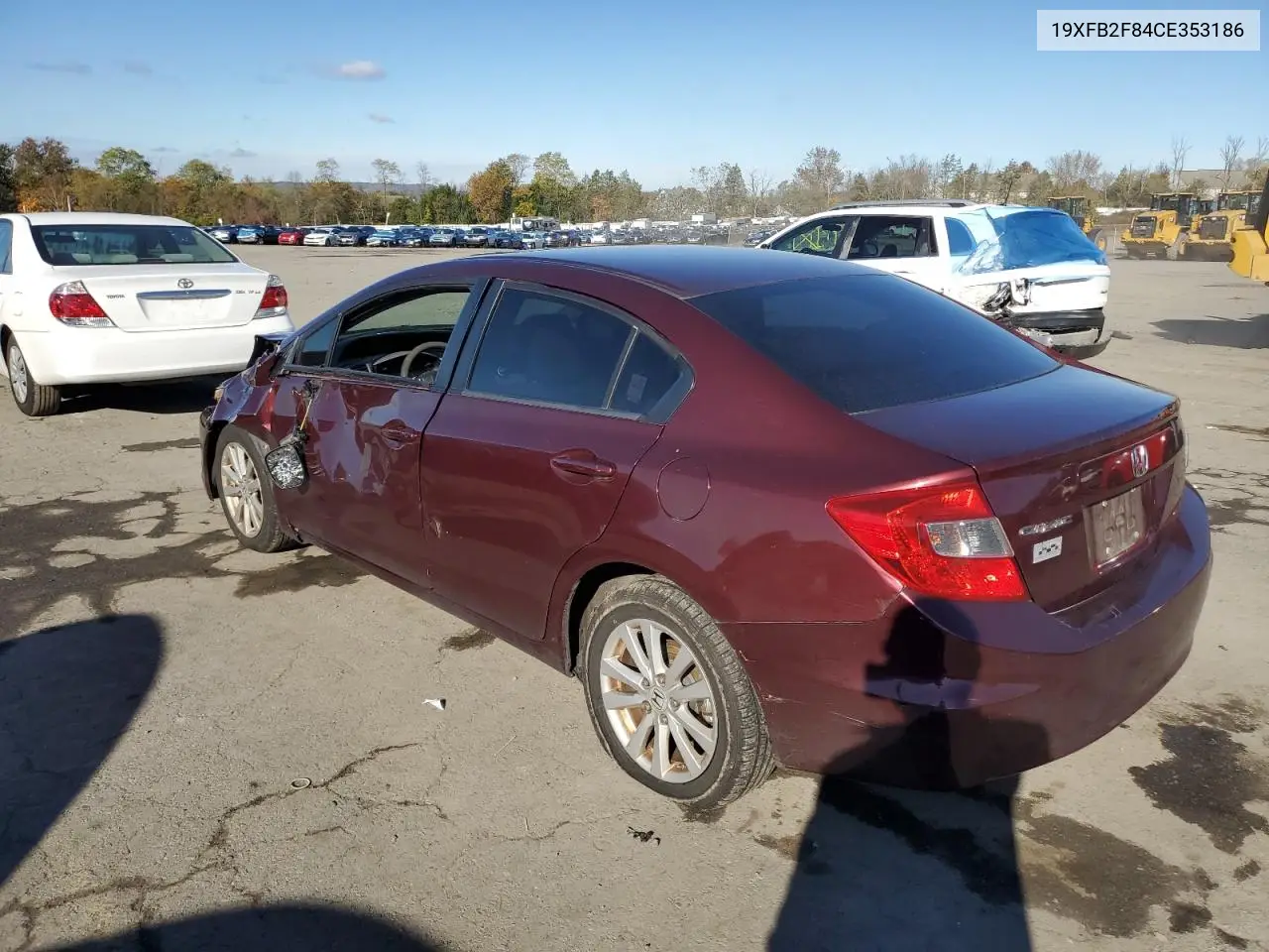 19XFB2F84CE353186 2012 Honda Civic Ex
