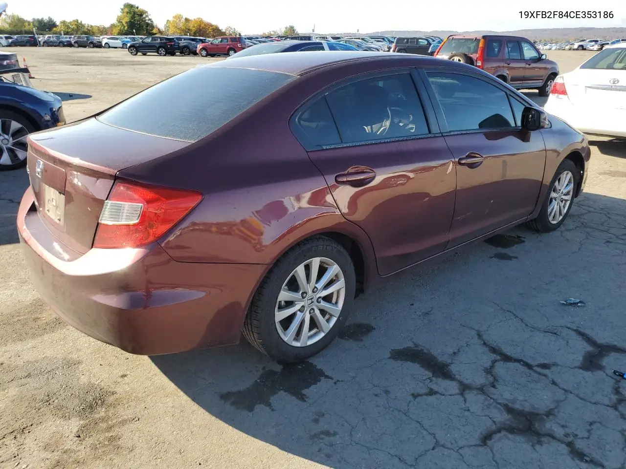 19XFB2F84CE353186 2012 Honda Civic Ex