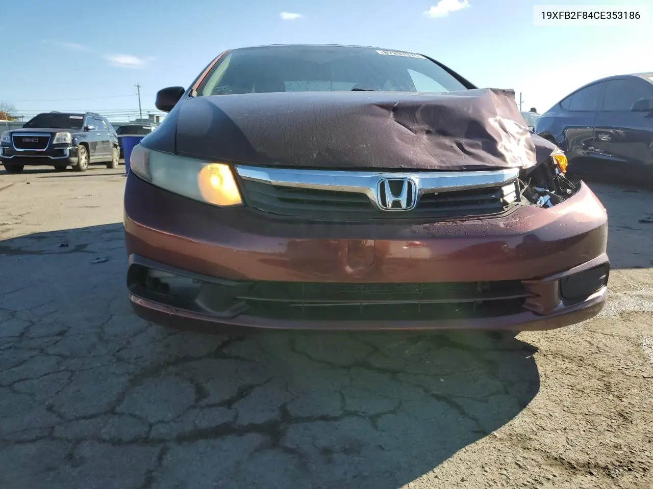 19XFB2F84CE353186 2012 Honda Civic Ex