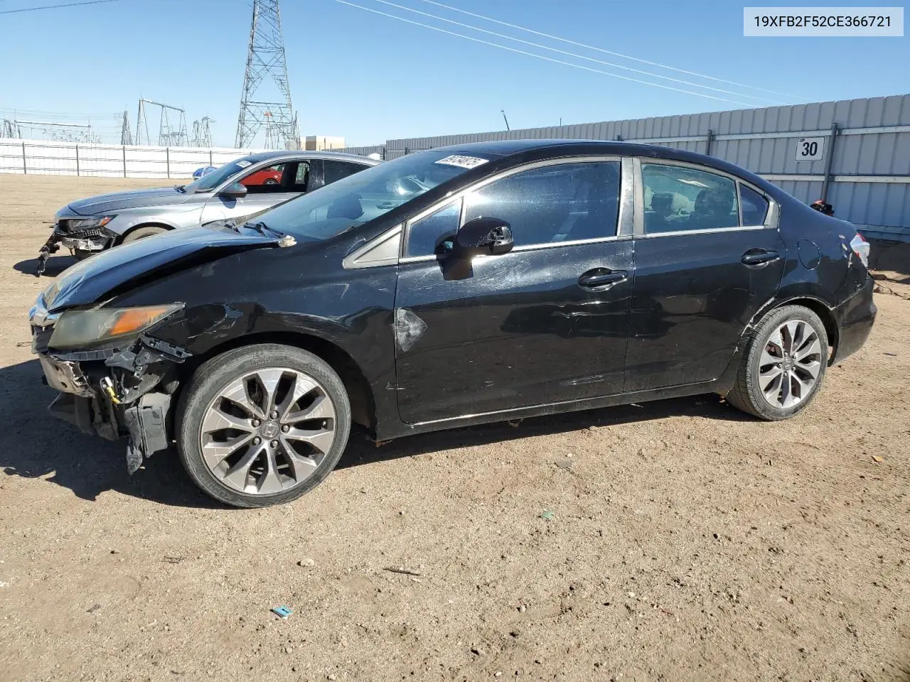 19XFB2F52CE366721 2012 Honda Civic Lx