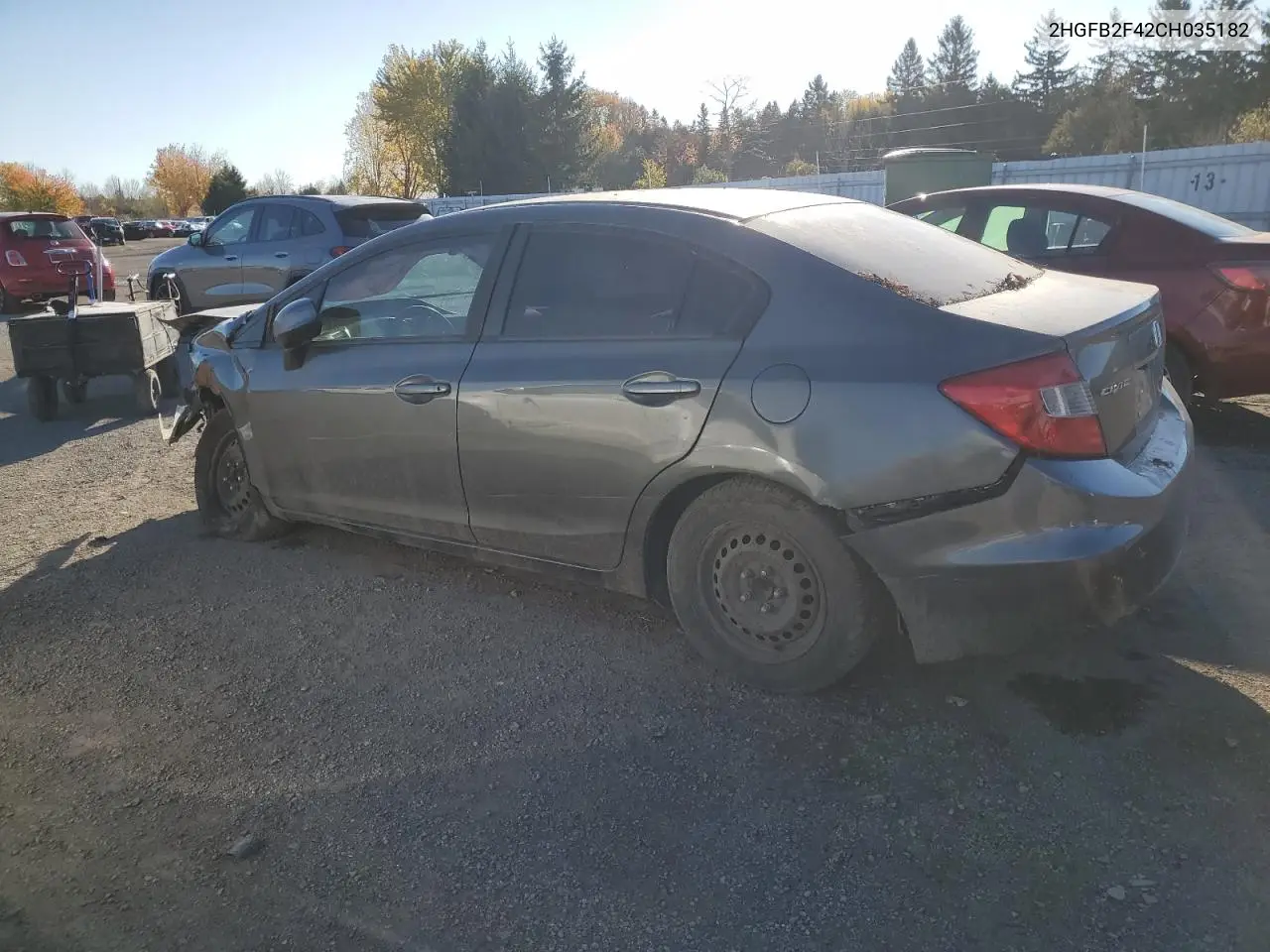 2HGFB2F42CH035182 2012 Honda Civic Lx