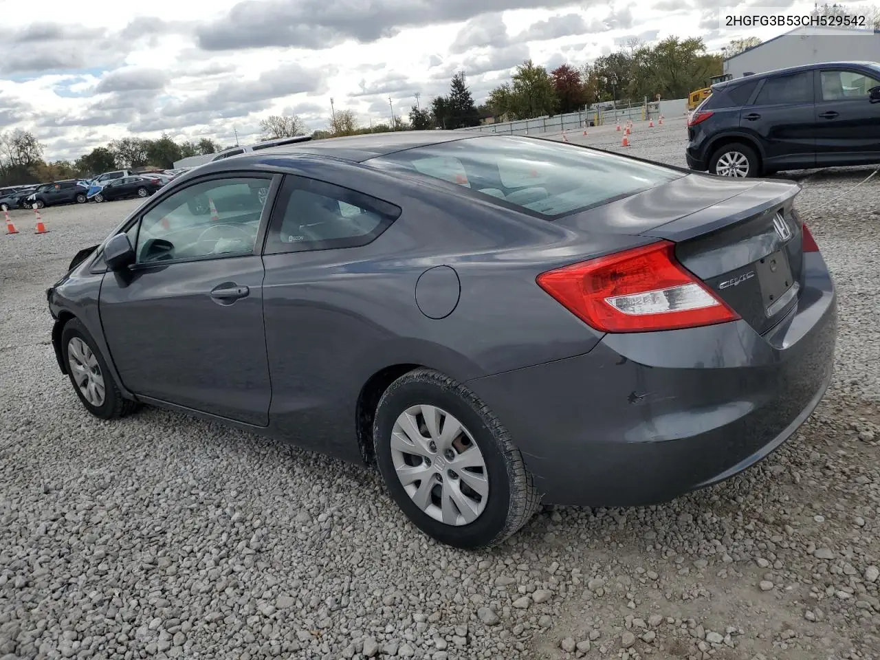 2HGFG3B53CH529542 2012 Honda Civic Lx