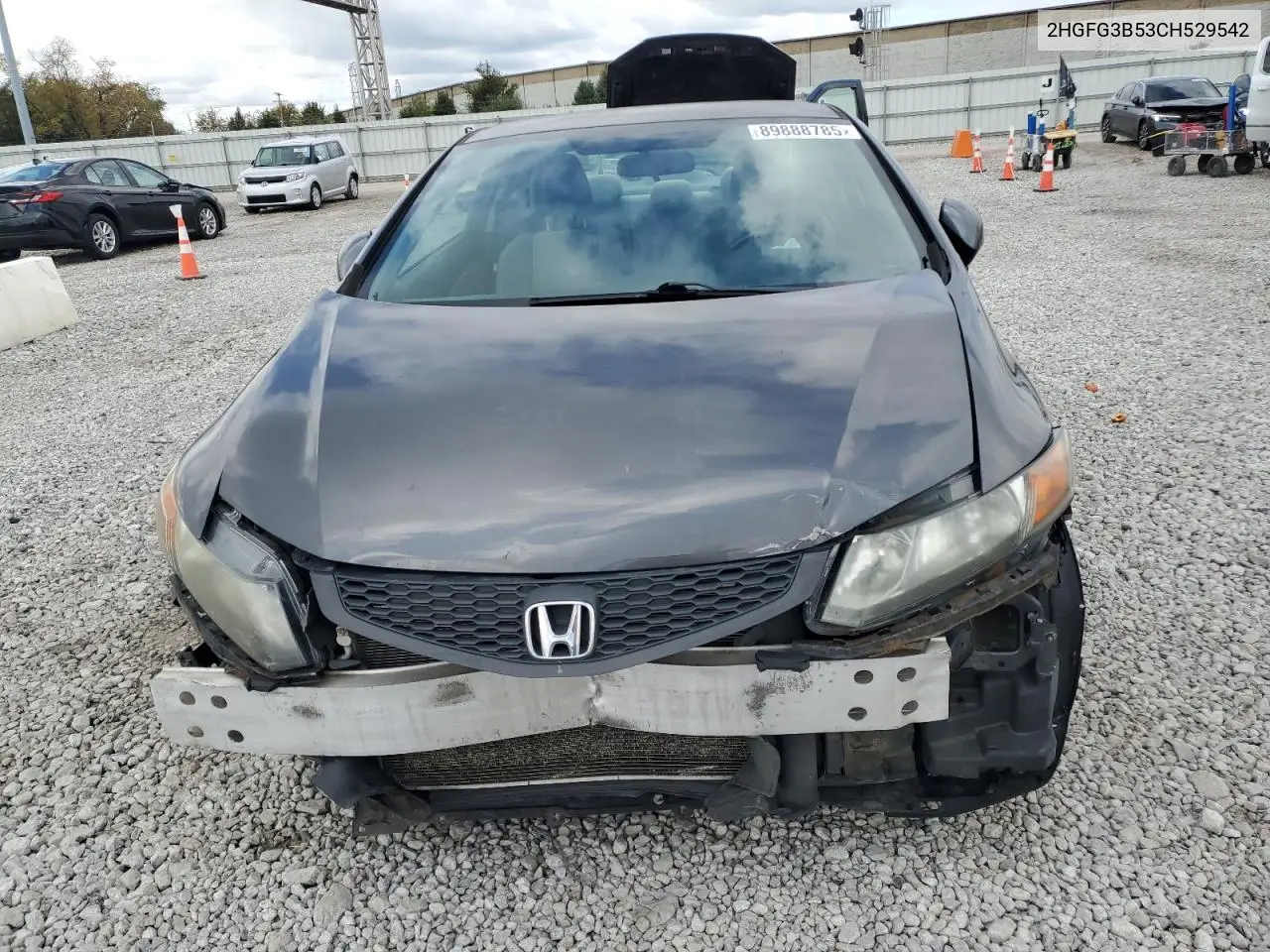 2HGFG3B53CH529542 2012 Honda Civic Lx