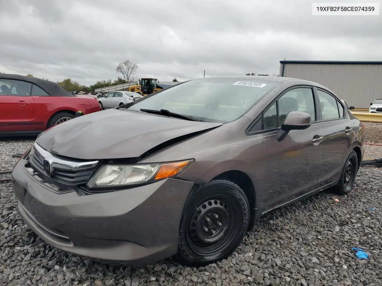 19XFB2F58CE074359 2012 Honda Civic Lx