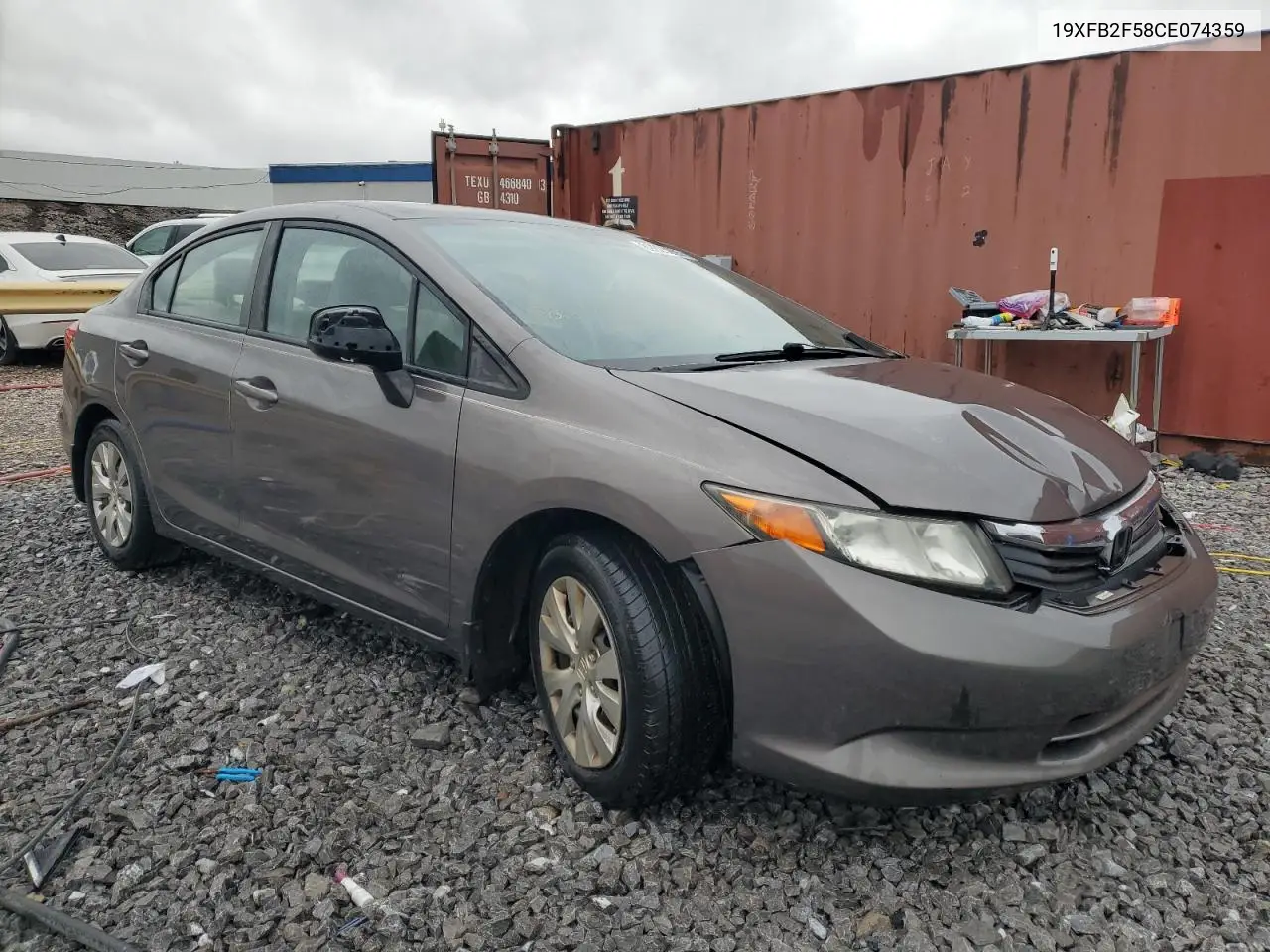 19XFB2F58CE074359 2012 Honda Civic Lx