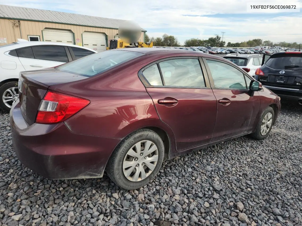 19XFB2F56CE069872 2012 Honda Civic Lx