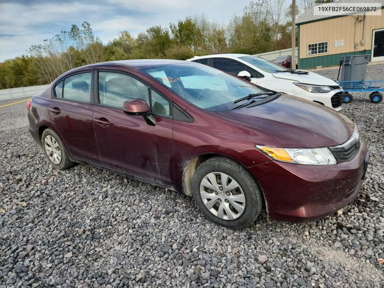 19XFB2F56CE069872 2012 Honda Civic Lx