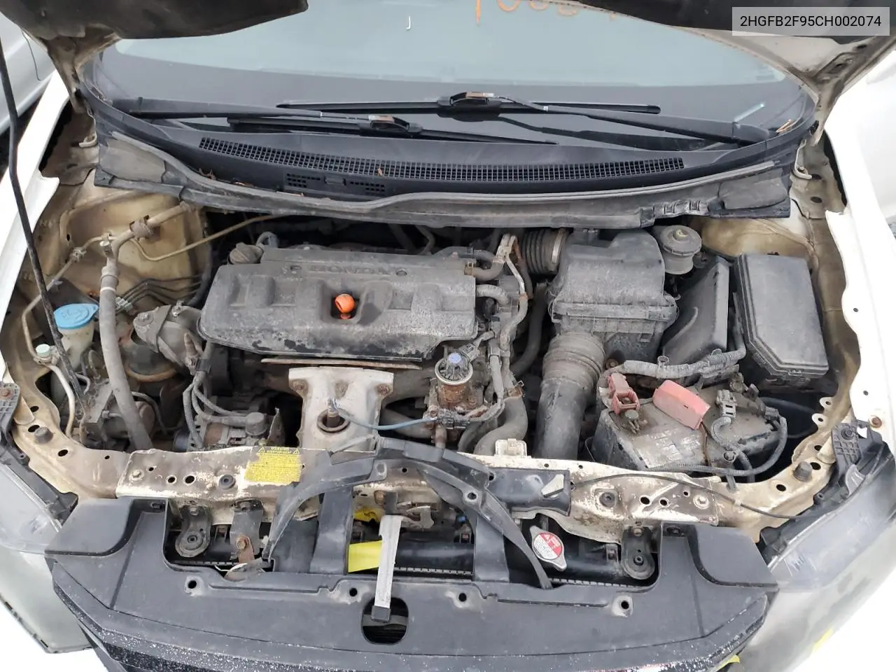 2HGFB2F95CH002074 2012 Honda Civic Exl