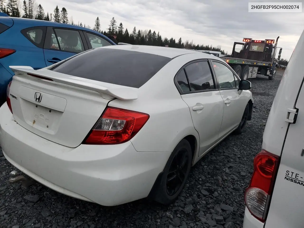 2HGFB2F95CH002074 2012 Honda Civic Exl