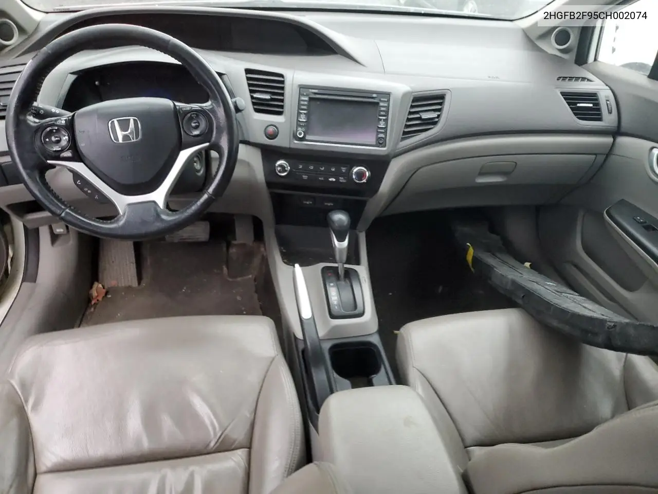 2HGFB2F95CH002074 2012 Honda Civic Exl
