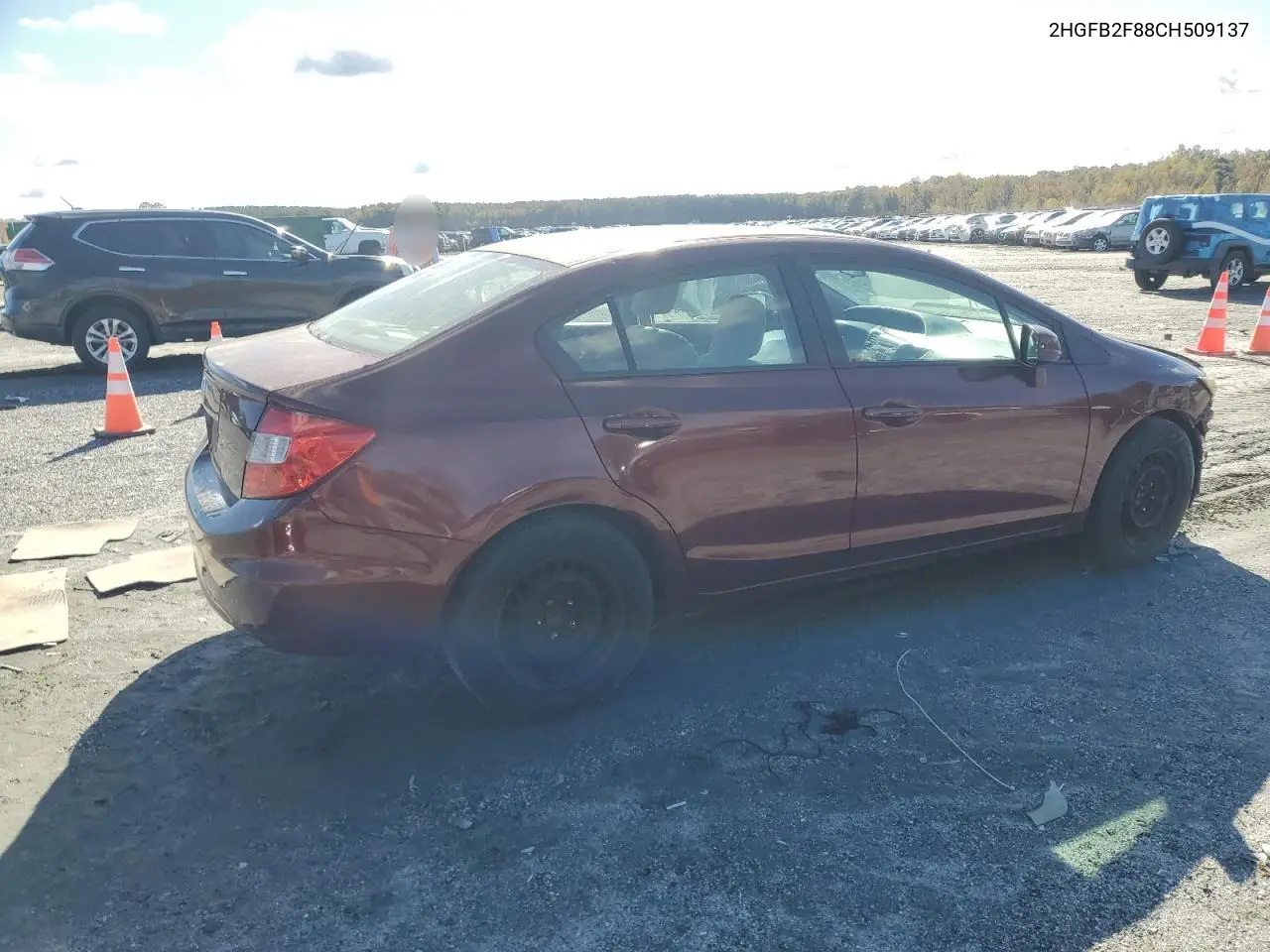 2HGFB2F88CH509137 2012 Honda Civic Ex
