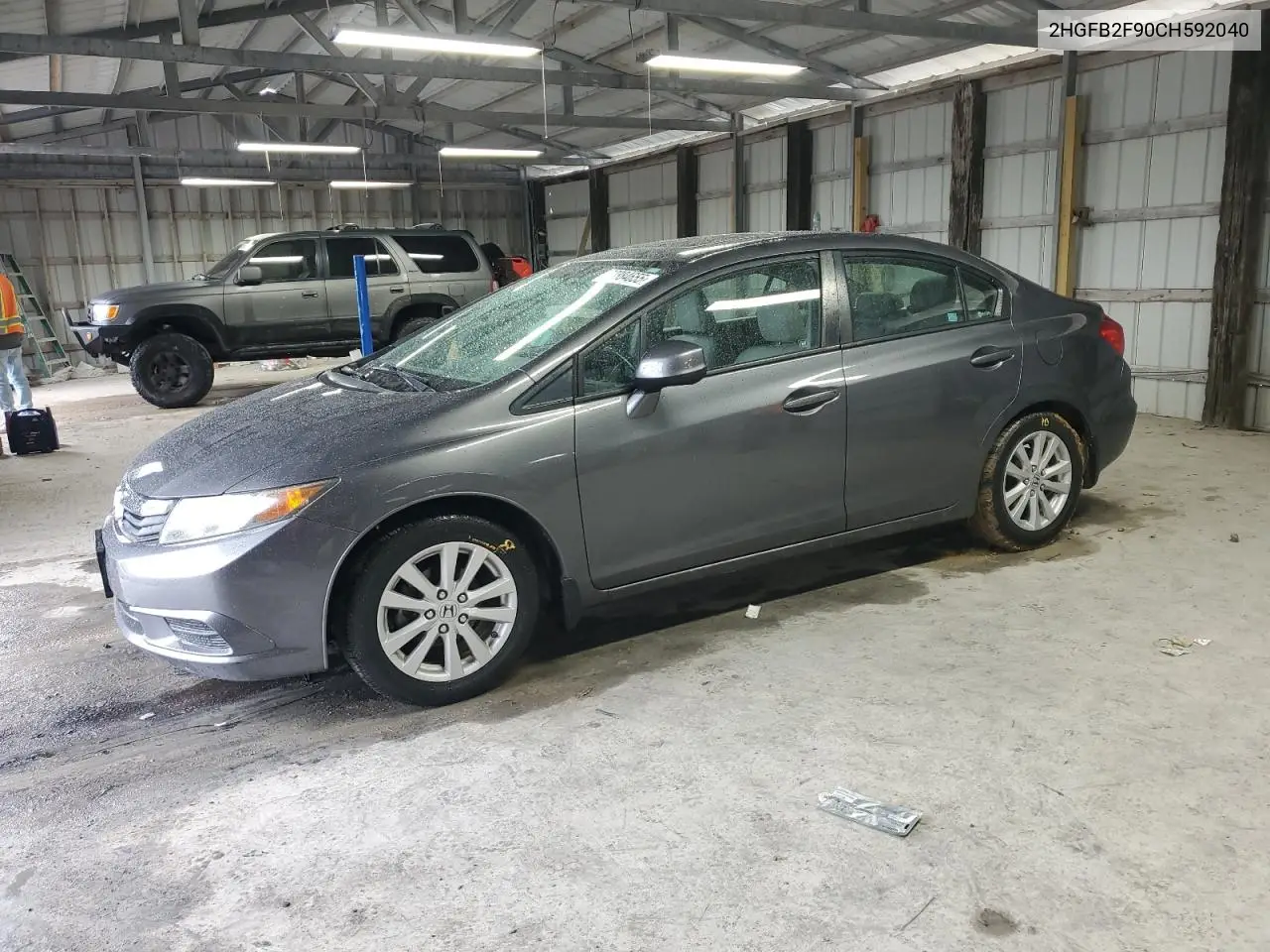 2HGFB2F90CH592040 2012 Honda Civic Exl
