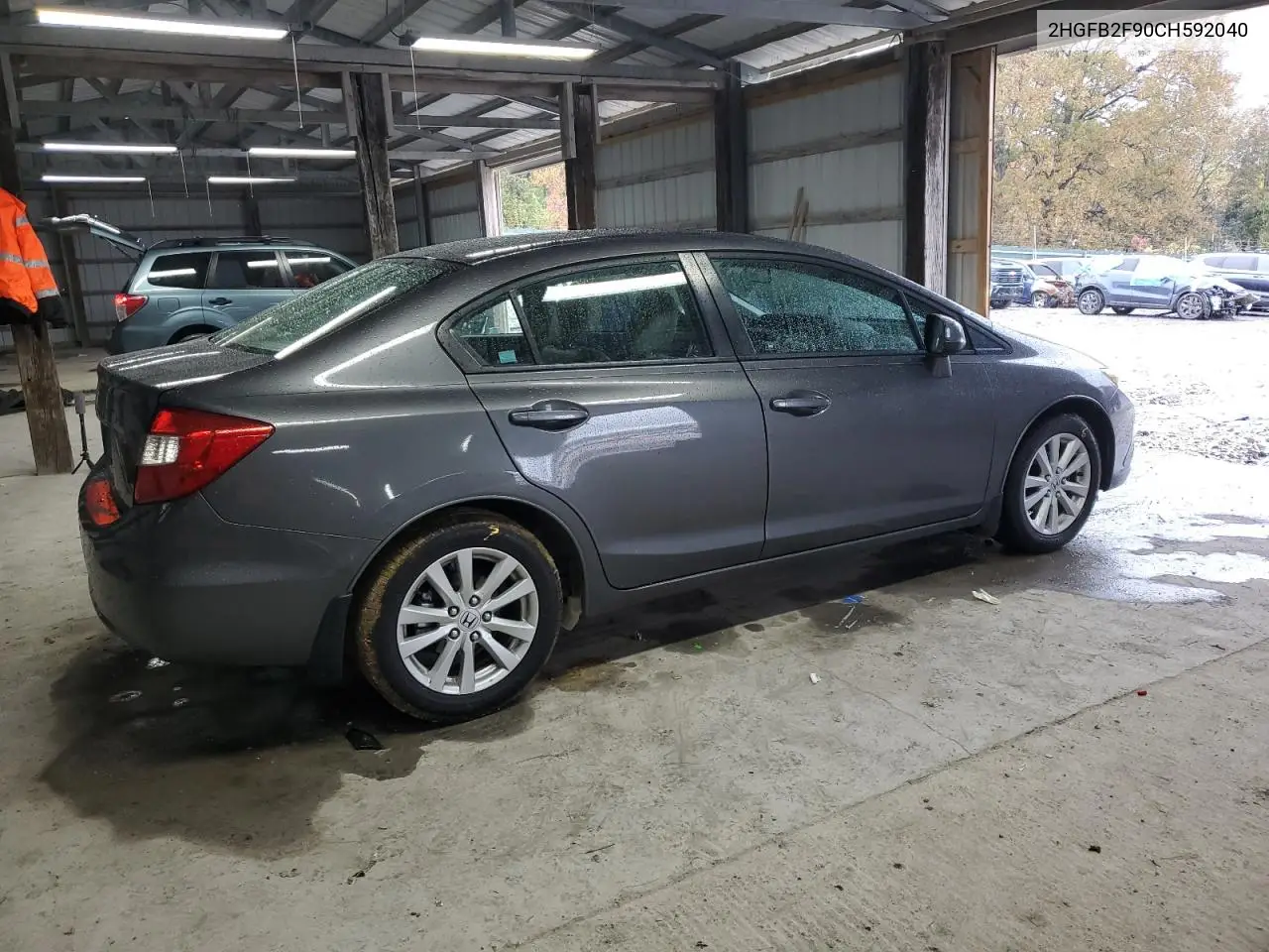 2HGFB2F90CH592040 2012 Honda Civic Exl