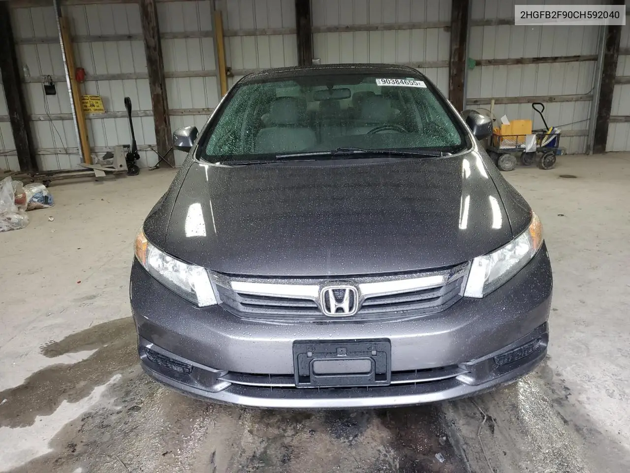 2HGFB2F90CH592040 2012 Honda Civic Exl