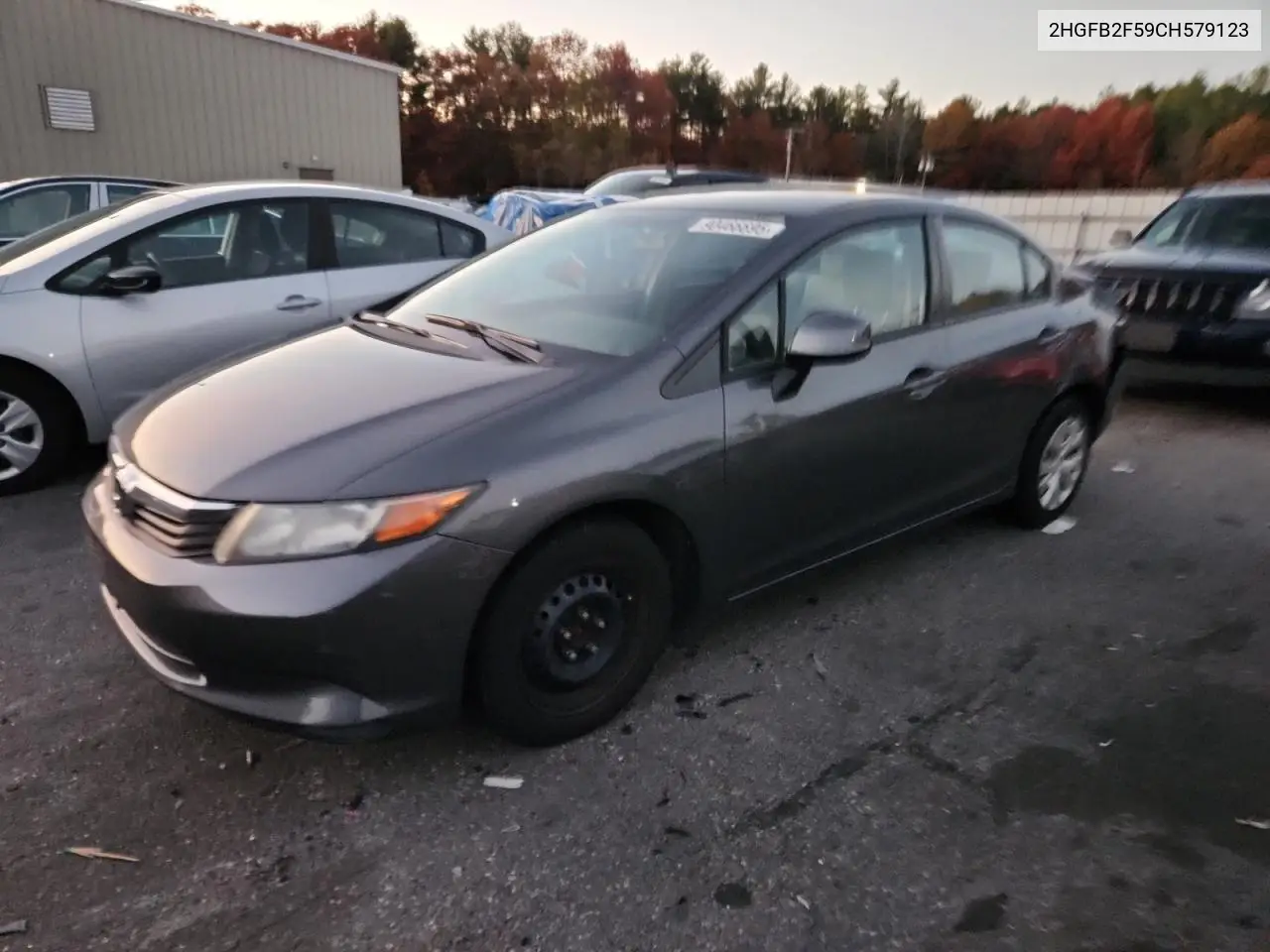 2HGFB2F59CH579123 2012 Honda Civic Lx