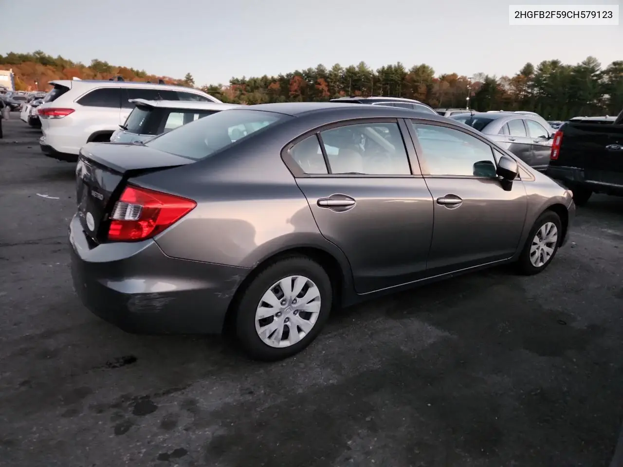 2HGFB2F59CH579123 2012 Honda Civic Lx