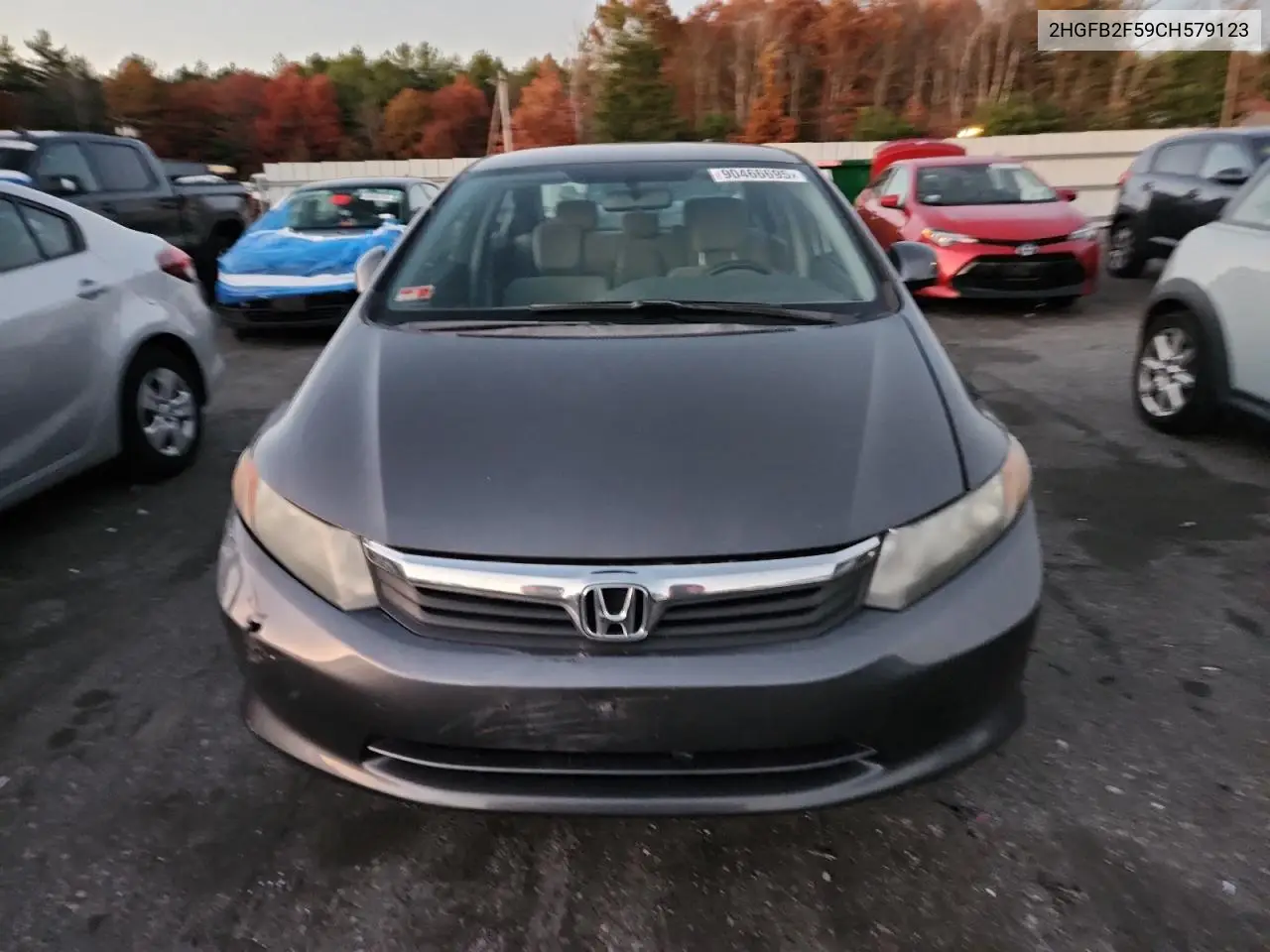 2HGFB2F59CH579123 2012 Honda Civic Lx