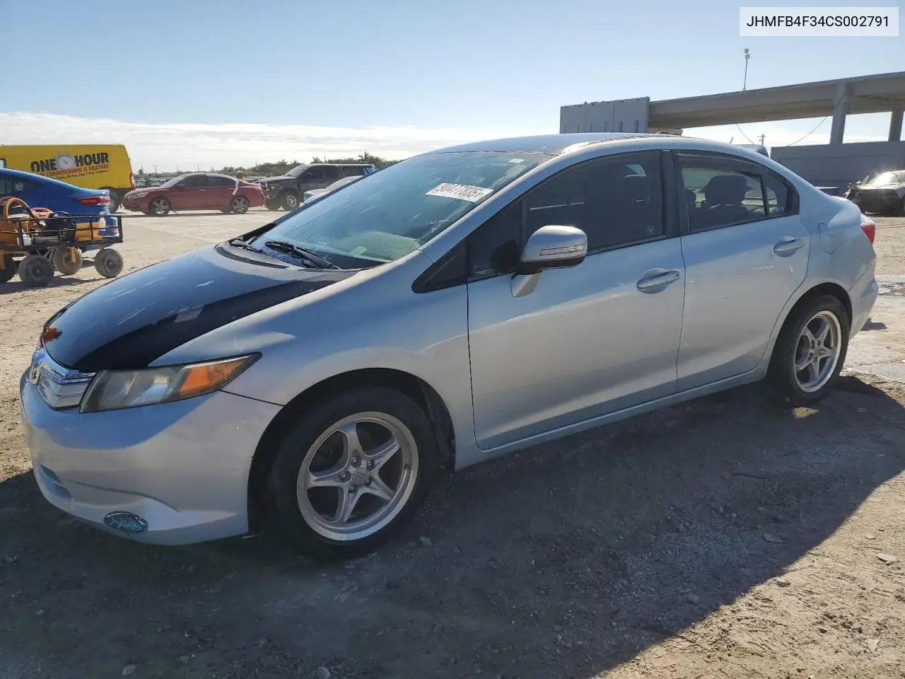 JHMFB4F34CS002791 2012 Honda Civic Hybrid L