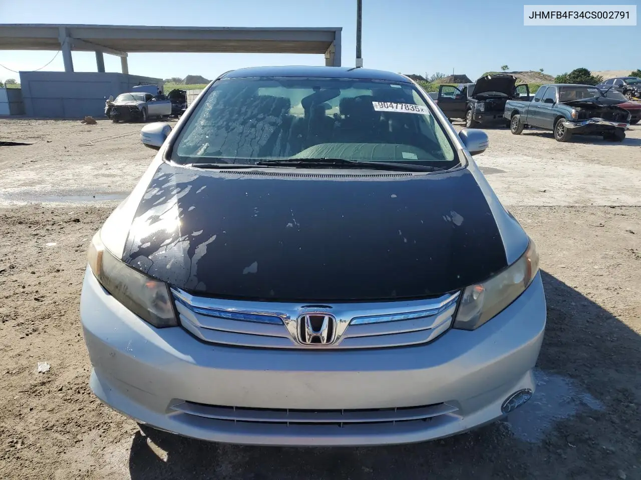 JHMFB4F34CS002791 2012 Honda Civic Hybrid L