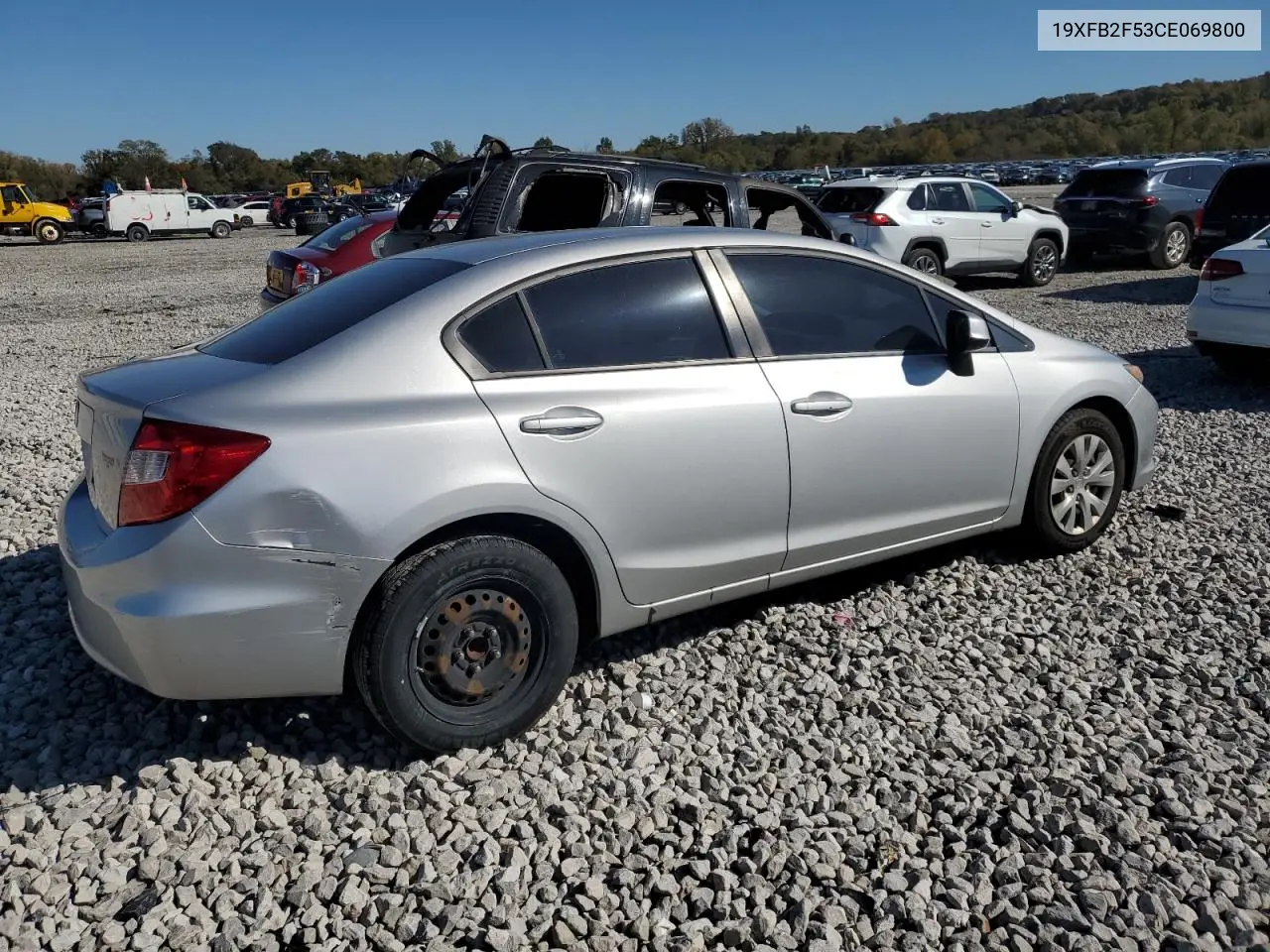 19XFB2F53CE069800 2012 Honda Civic Lx