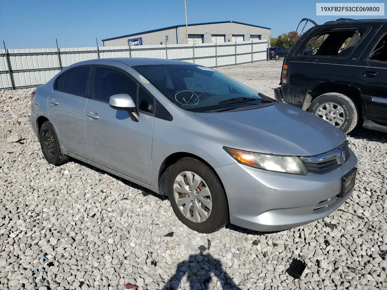 19XFB2F53CE069800 2012 Honda Civic Lx