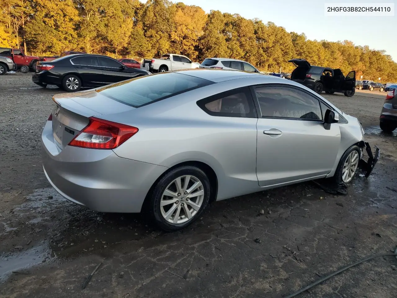 2HGFG3B82CH544110 2012 Honda Civic Ex