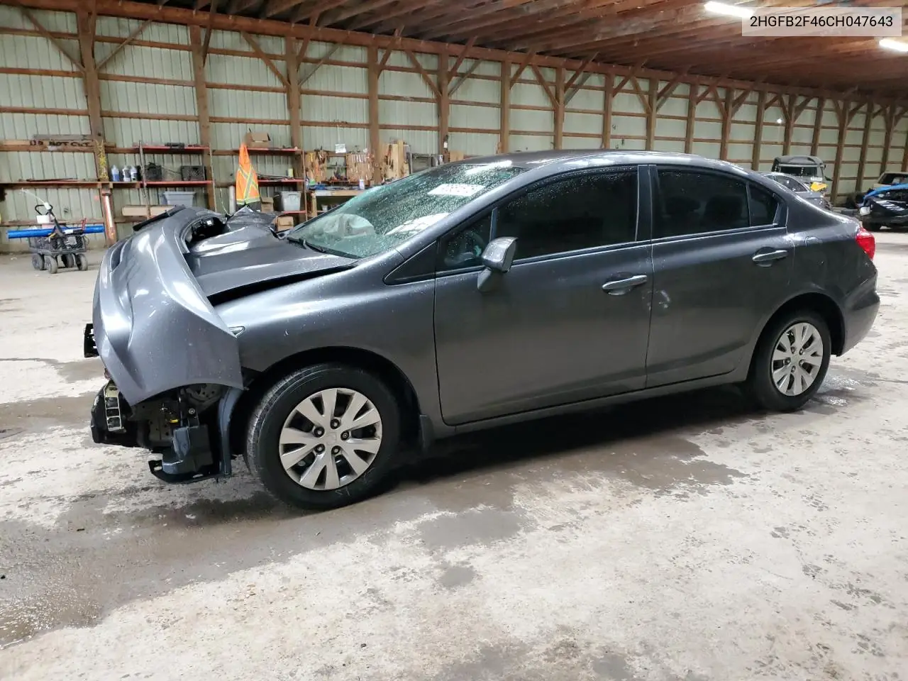 2HGFB2F46CH047643 2012 Honda Civic Lx