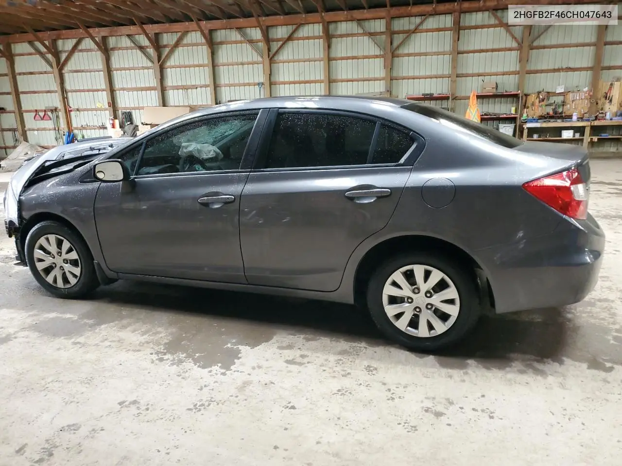 2HGFB2F46CH047643 2012 Honda Civic Lx