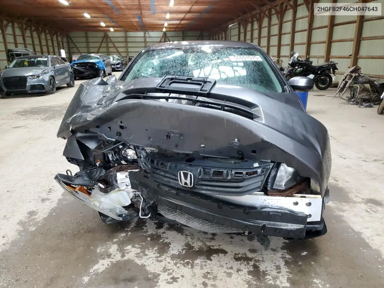 2HGFB2F46CH047643 2012 Honda Civic Lx