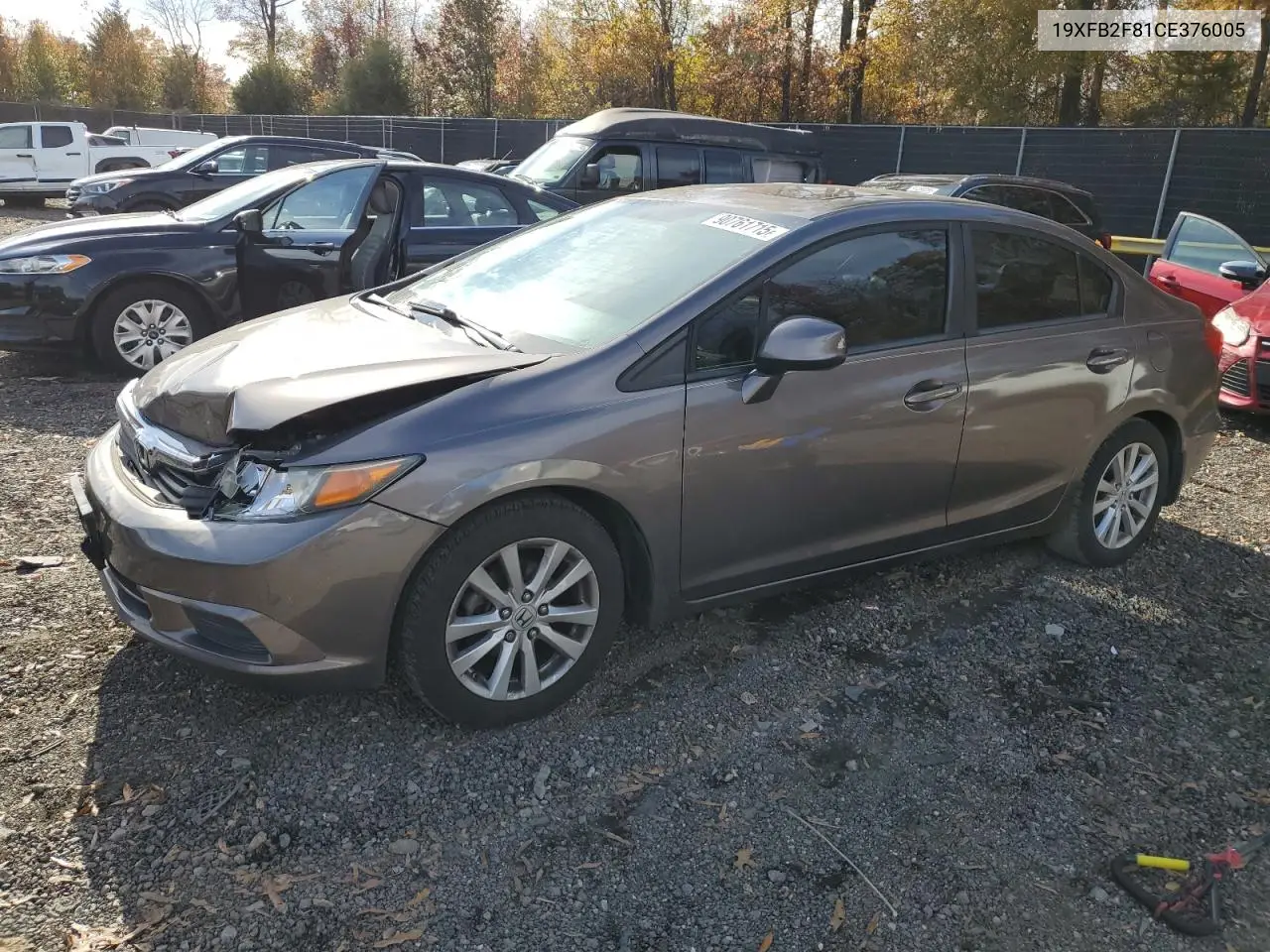 19XFB2F81CE376005 2012 Honda Civic Ex