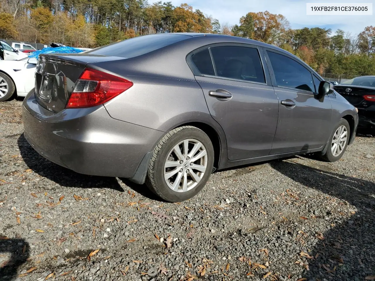 19XFB2F81CE376005 2012 Honda Civic Ex