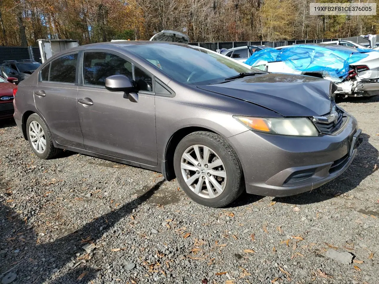 19XFB2F81CE376005 2012 Honda Civic Ex