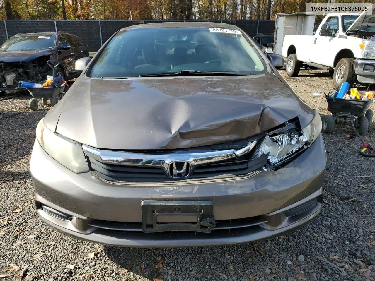 19XFB2F81CE376005 2012 Honda Civic Ex