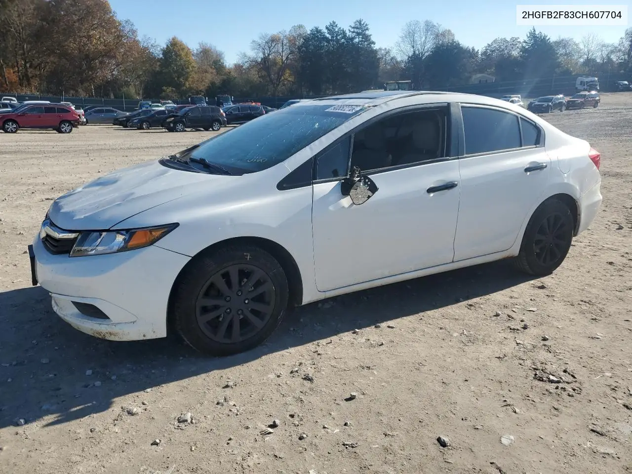 2HGFB2F83CH607704 2012 Honda Civic Ex