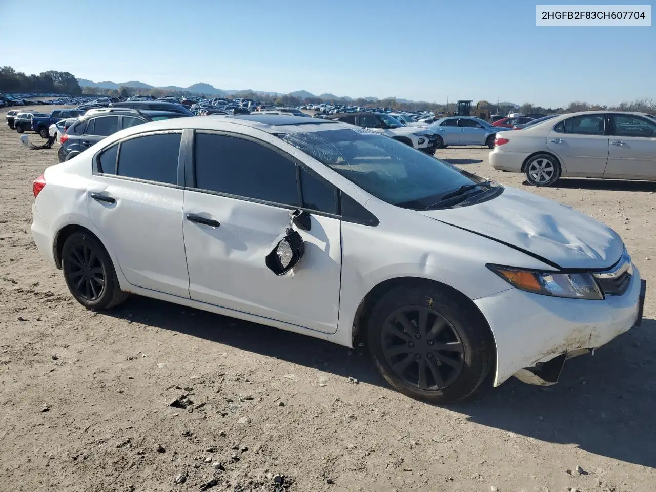 2HGFB2F83CH607704 2012 Honda Civic Ex