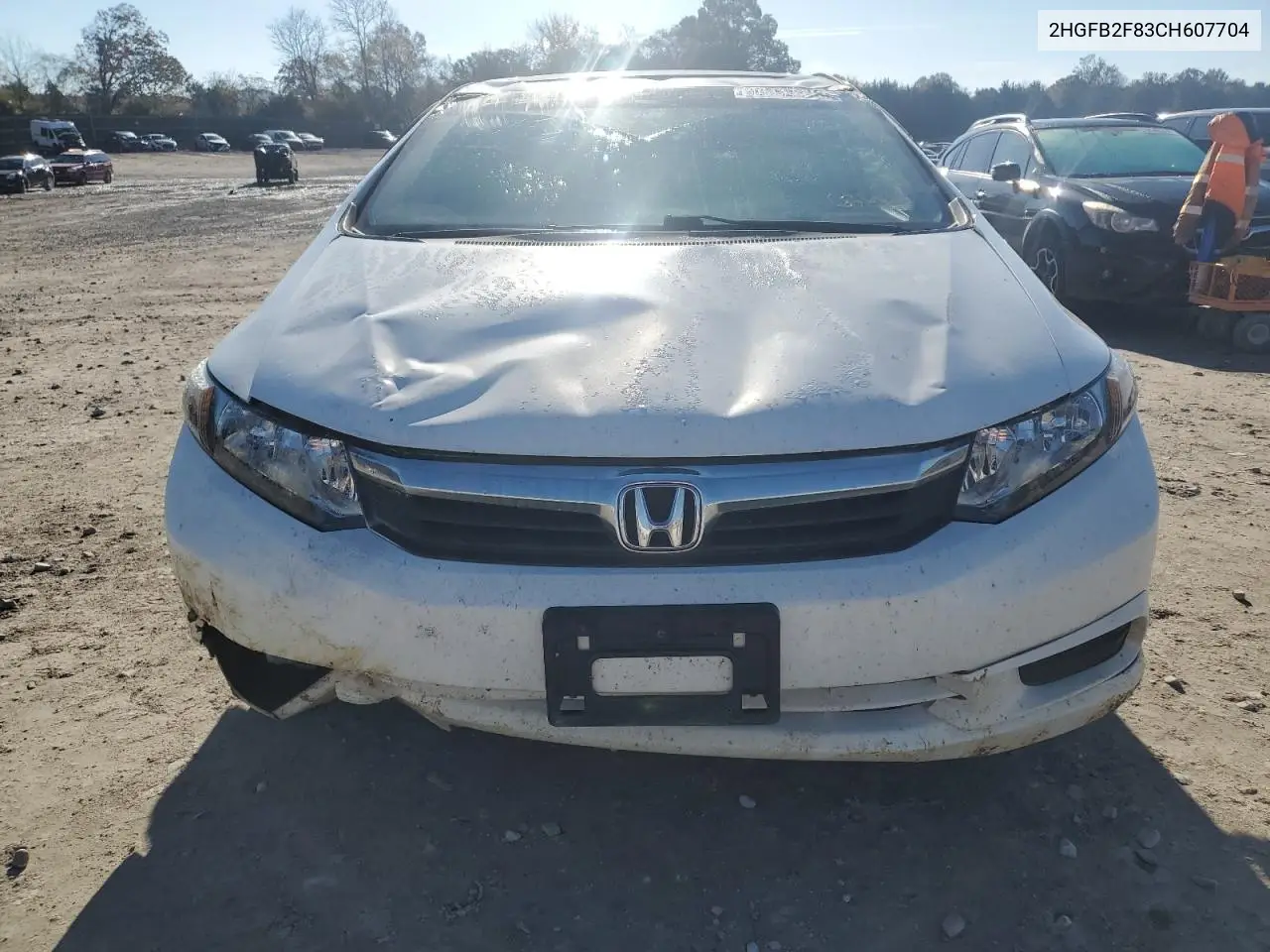 2HGFB2F83CH607704 2012 Honda Civic Ex