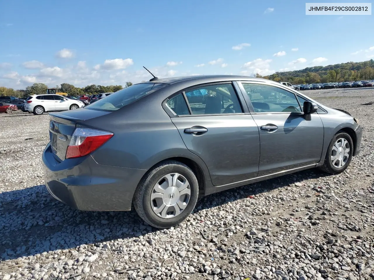JHMFB4F29CS002812 2012 Honda Civic Hybrid