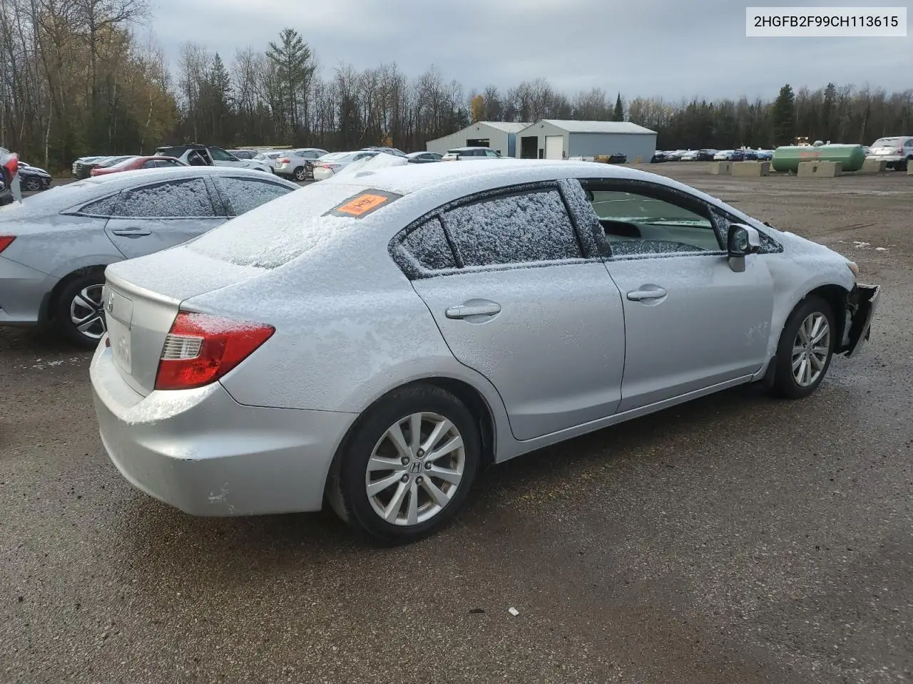 2HGFB2F99CH113615 2012 Honda Civic Exl