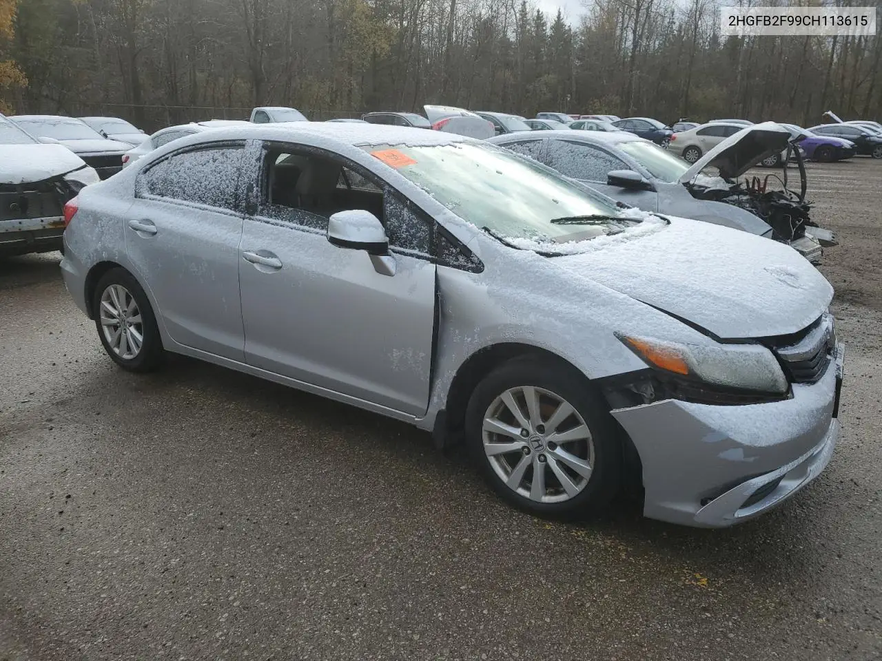 2HGFB2F99CH113615 2012 Honda Civic Exl
