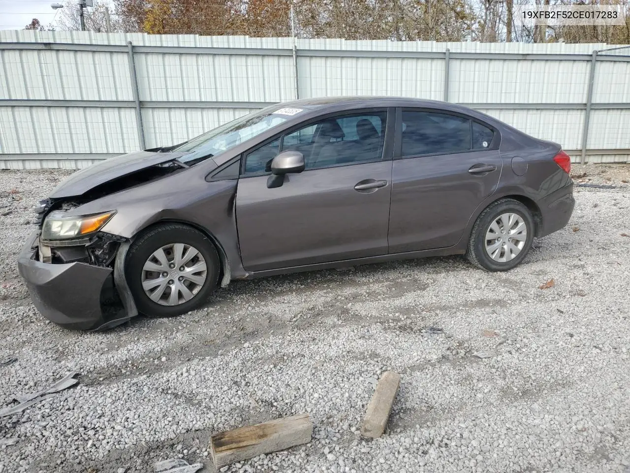 19XFB2F52CE017283 2012 Honda Civic Lx