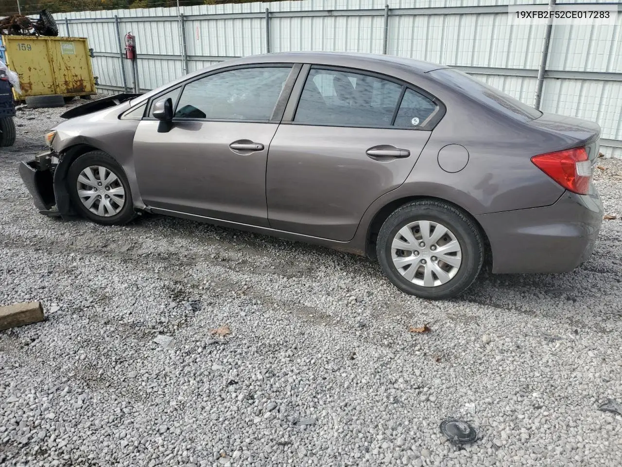 19XFB2F52CE017283 2012 Honda Civic Lx