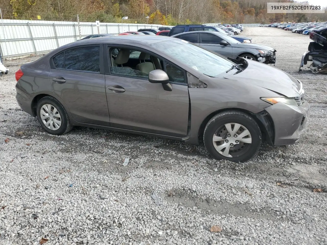 19XFB2F52CE017283 2012 Honda Civic Lx