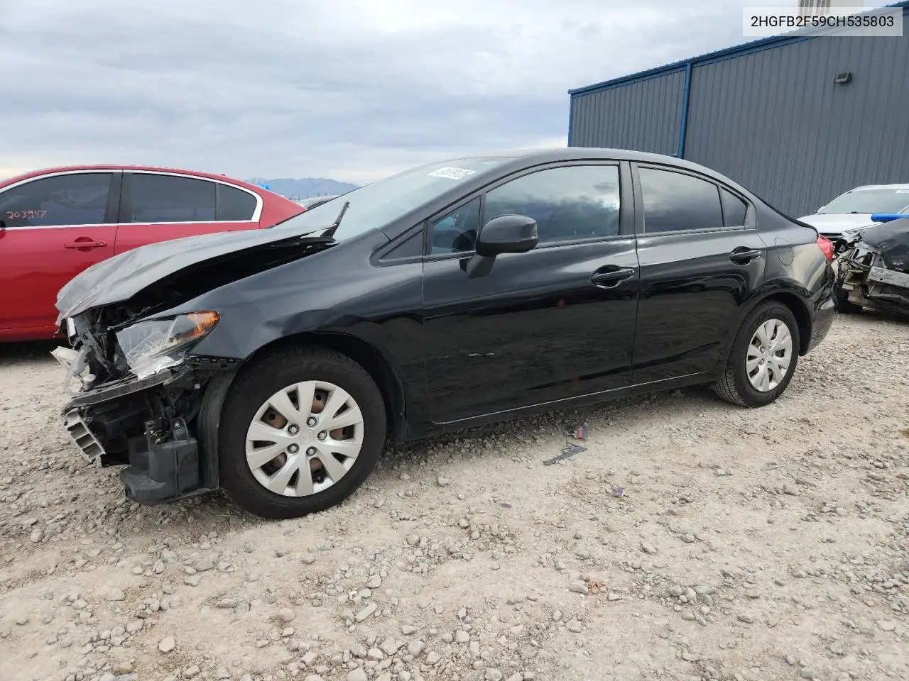 2HGFB2F59CH535803 2012 Honda Civic Lx