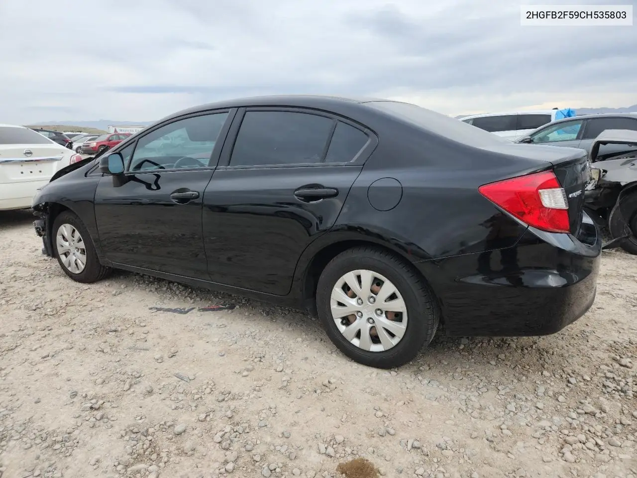 2HGFB2F59CH535803 2012 Honda Civic Lx