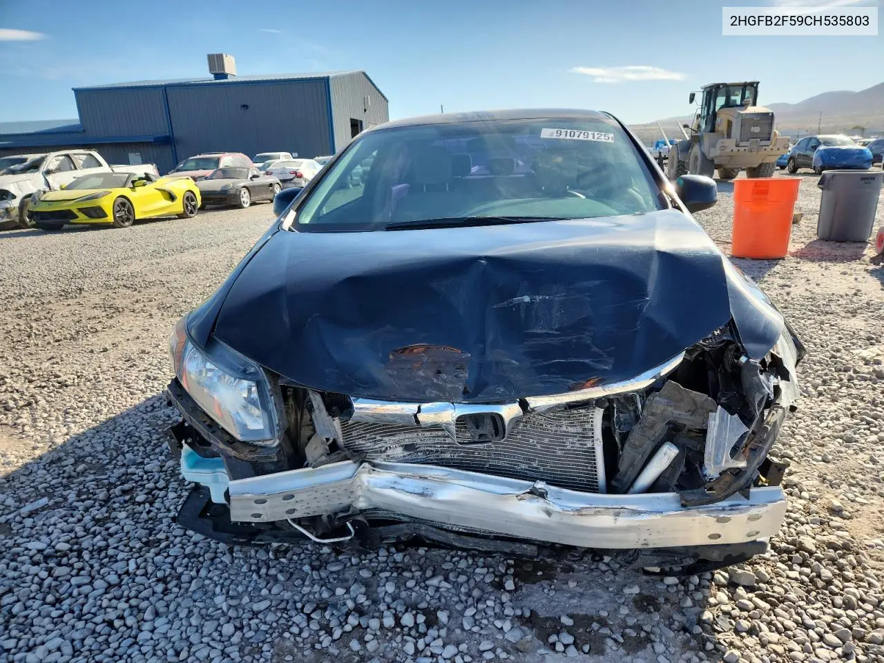 2HGFB2F59CH535803 2012 Honda Civic Lx