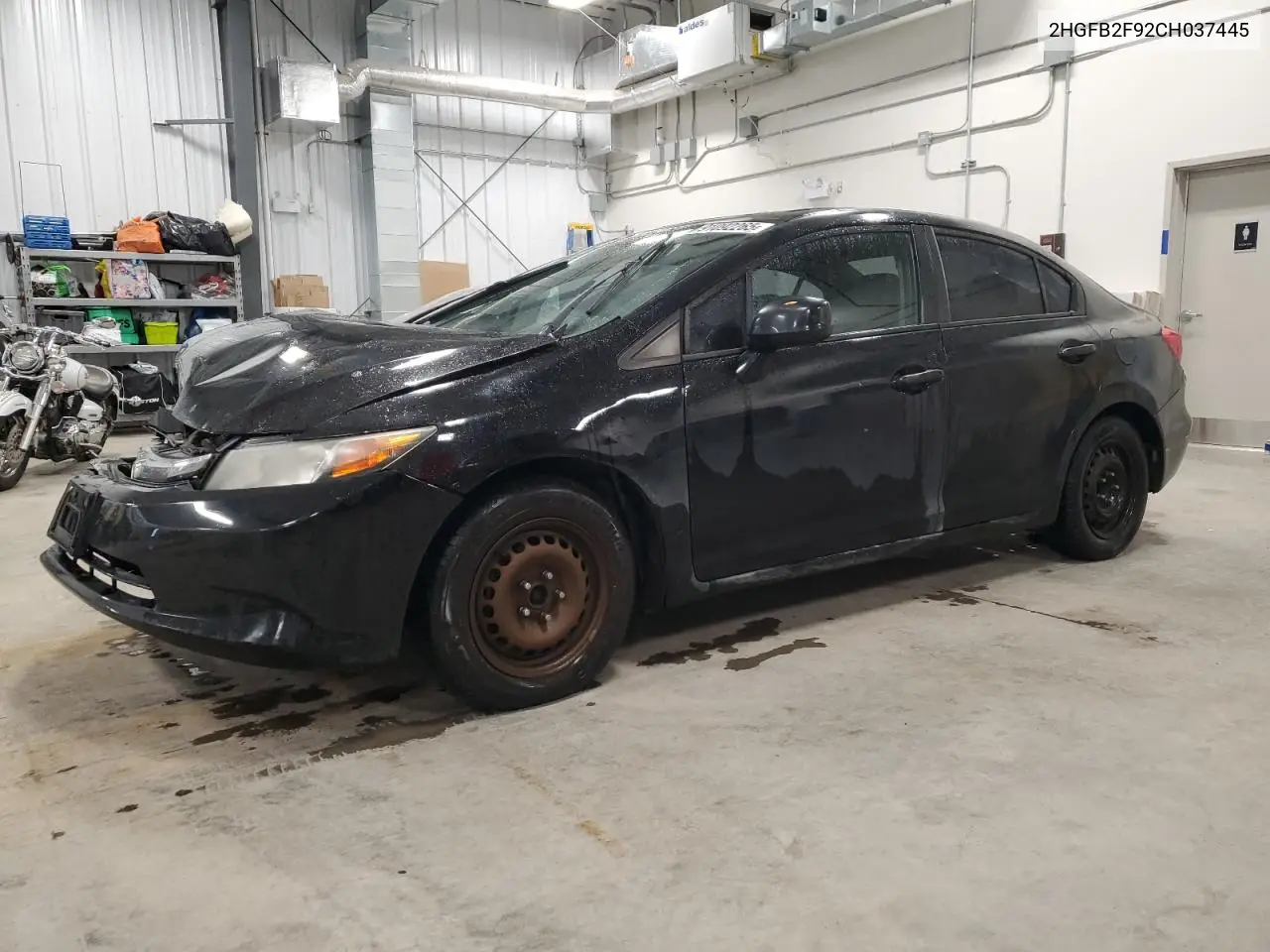 2HGFB2F92CH037445 2012 Honda Civic Exl