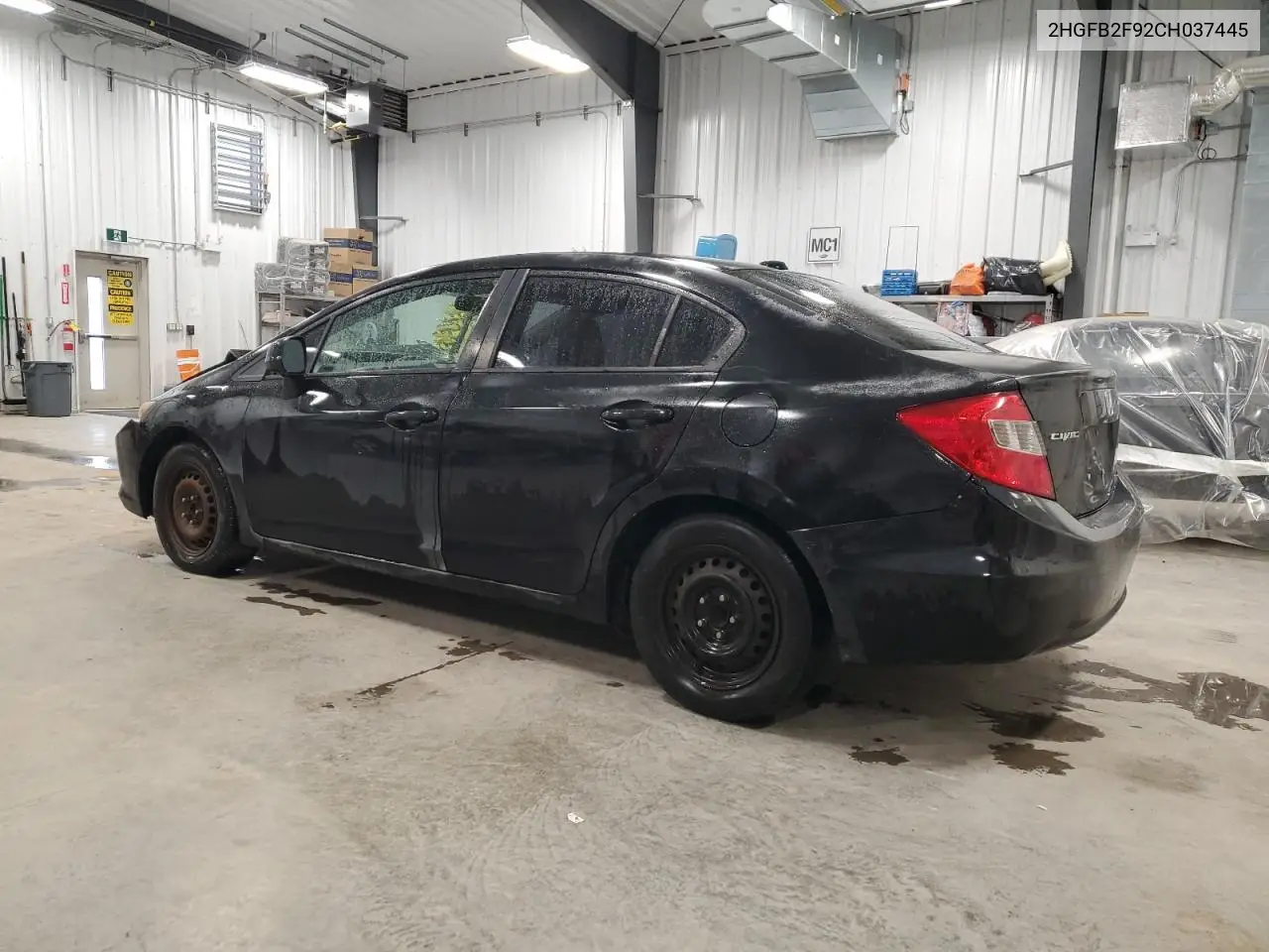 2HGFB2F92CH037445 2012 Honda Civic Exl