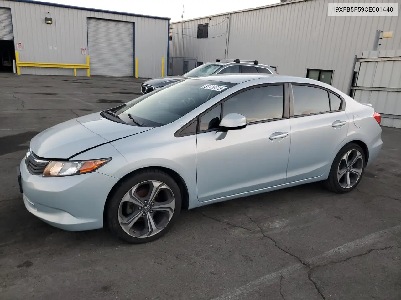 19XFB5F59CE001440 2012 Honda Civic Natural Gas